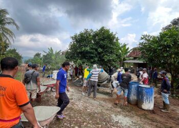 Viral Berlalu, Pembangunan Tetap Melaju Dengan Semangat Gotong Royong Viral Berlalu, Pembangunan Tetap Melaju Dengan Semangat Gotong Royong